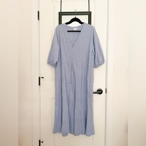 Cotton midi dress